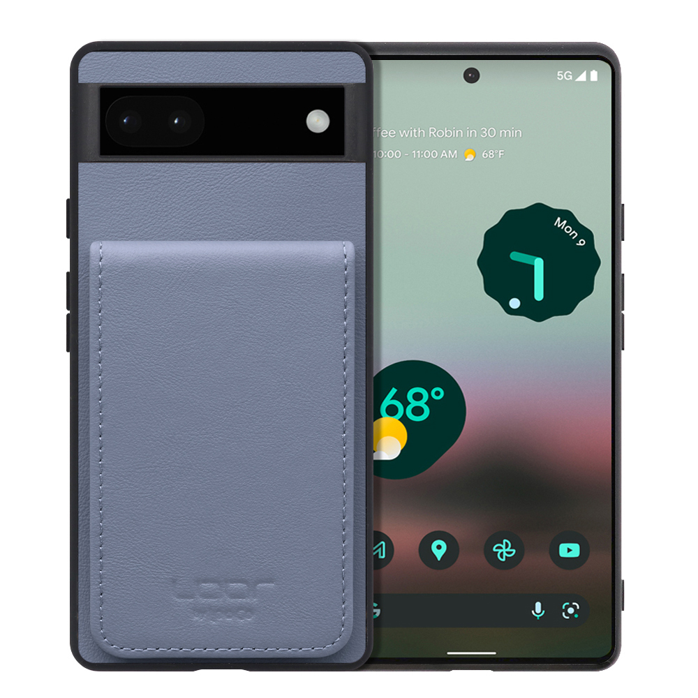 [ LOOF BASIC-SHELL SLIM CARD ] Google Pixel 6a googlepixel6a pixel6a ケース 背面 カード収納 カード入れ カードポケット カバー スマホケース 薄型 大容量 本革 [ Google Pixel 6a ]