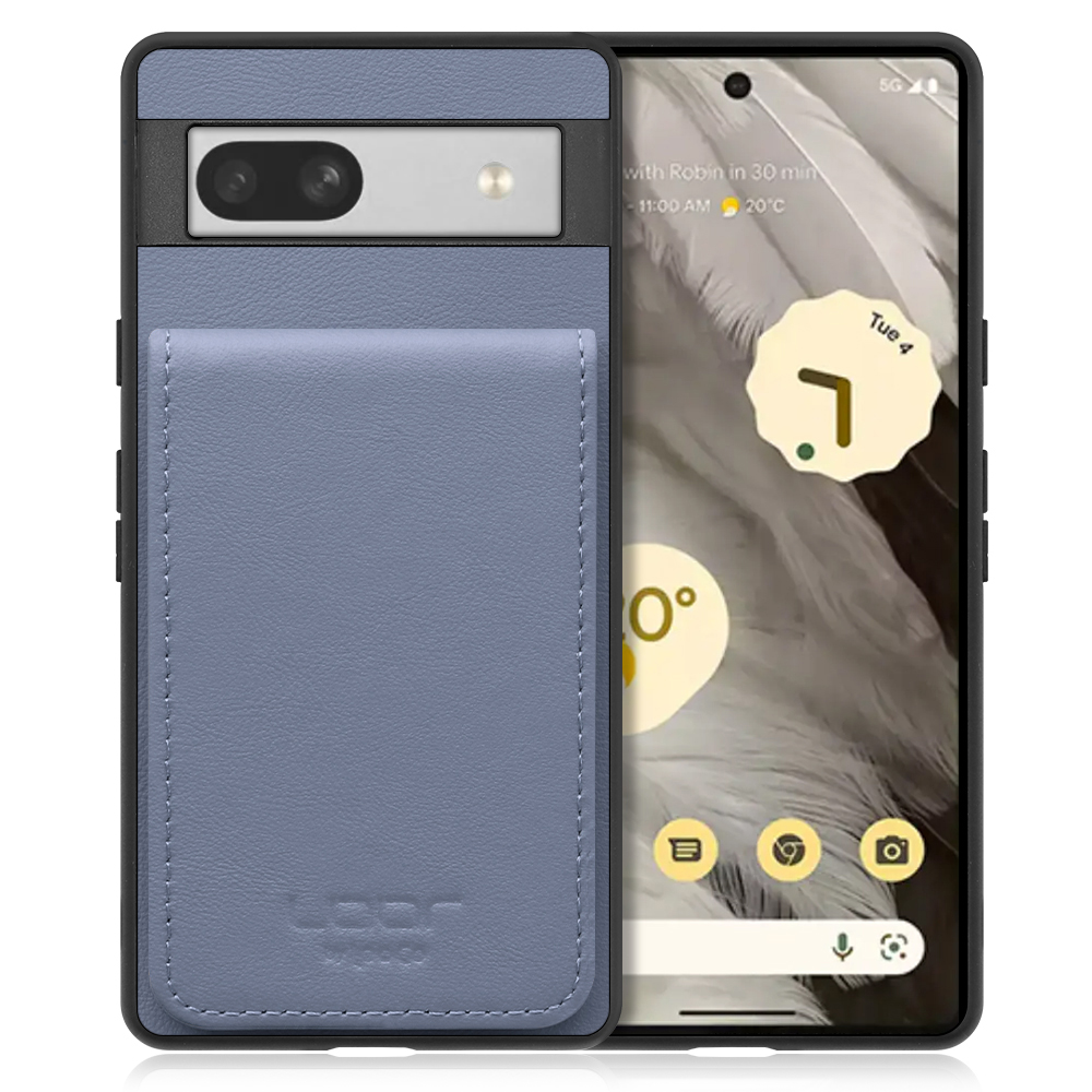 [ LOOF BASIC-SHELL SLIM CARD ] Google Pixel 7a googlepixel7a pixel7a ケース 背面 カード収納 カード入れ カードポケット カバー スマホケース 薄型 大容量 本革 [ Google Pixel 7a ]