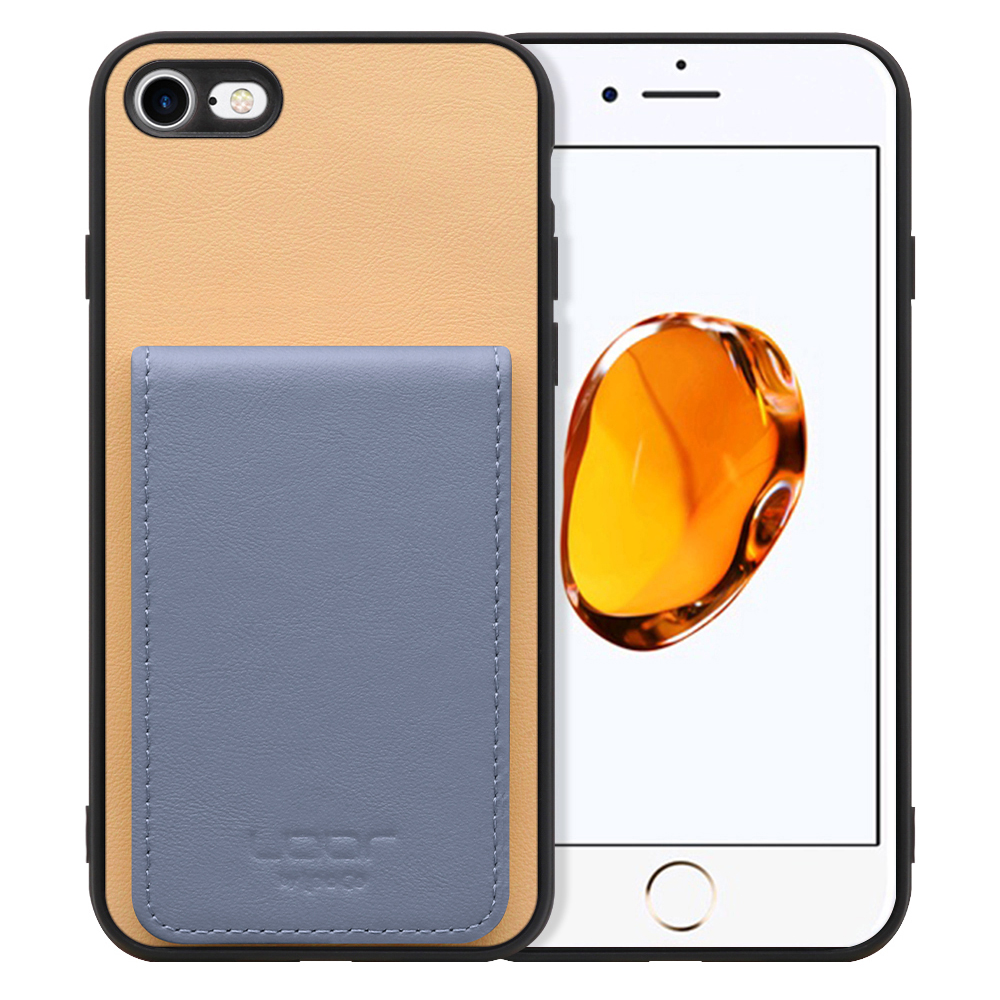 [ LOOF BASIC-SHELL SLIM CARD ] iPhone 7 / 8 / SE (第2/3世代) iphone7 iphone8 iphonese se2 se3 ケース 背面 カード収納 カード入れ カードポケット カバー スマホケース 薄型 大容量 本革 [ iPhone 7 / 8 / SE (第2/3世代) ]