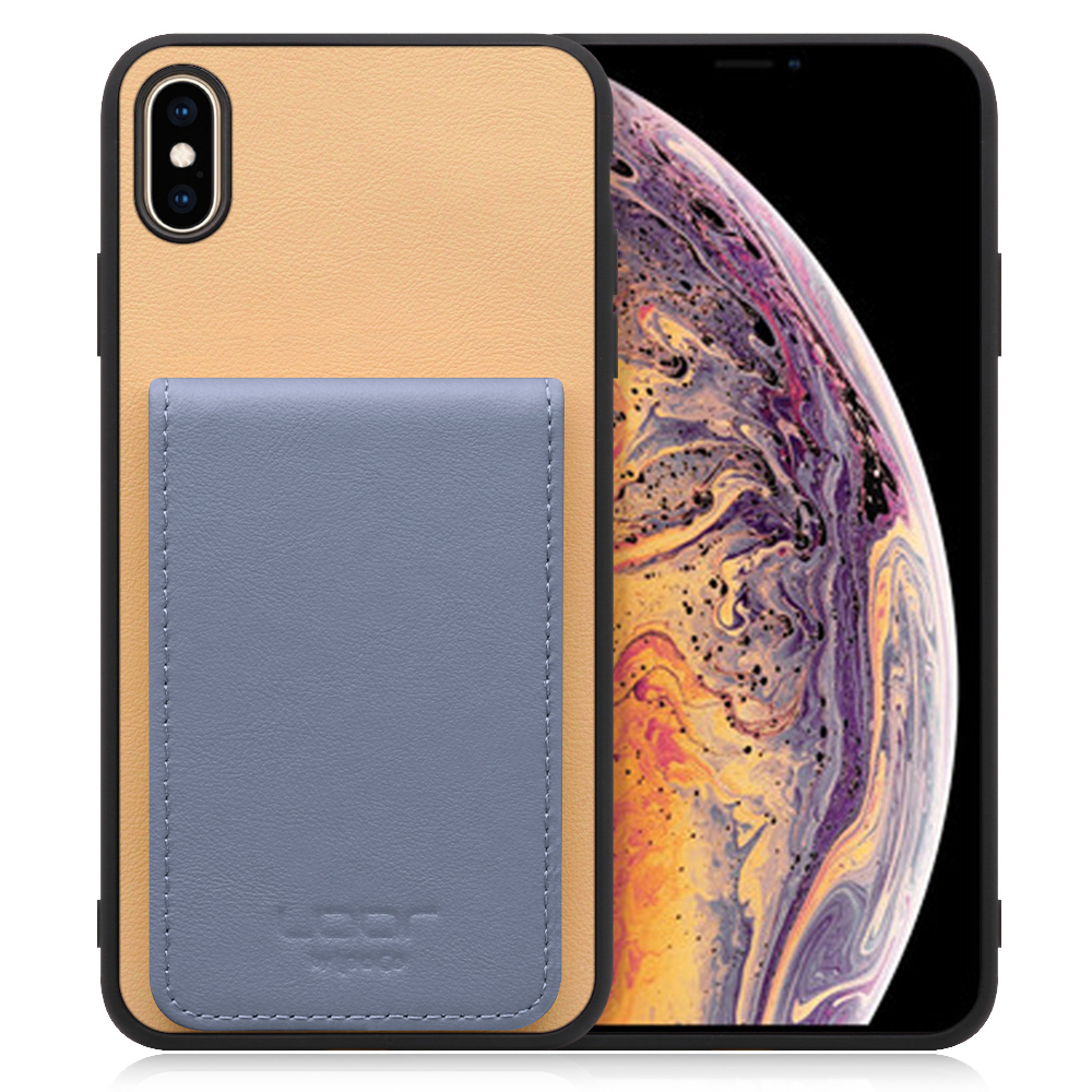 [ LOOF BASIC-SHELL SLIM CARD ] iPhone XS Max iPhonexsmax xsmax ケース 背面 カード収納 カード入れ カードポケット カバー スマホケース 薄型 大容量 本革 [ iPhone XS Max ]