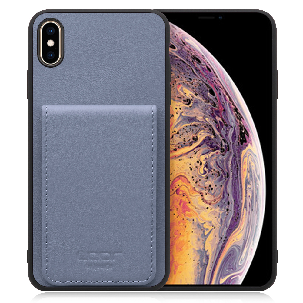 [ LOOF BASIC-SHELL SLIM CARD ] iPhone XS Max iPhonexsmax xsmax ケース 背面 カード収納 カード入れ カードポケット カバー スマホケース 薄型 大容量 本革 [ iPhone XS Max ]