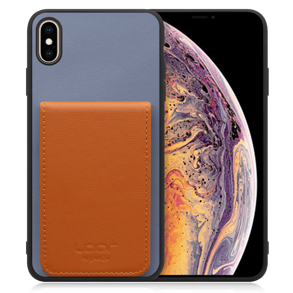 [ LOOF BASIC-SHELL SLIM CARD ] iPhone XS Max iPhonexsmax xsmax ケース 背面 カード収納 カード入れ カードポケット カバー スマホケース 薄型 大容量 本革 [ iPhone XS Max ]