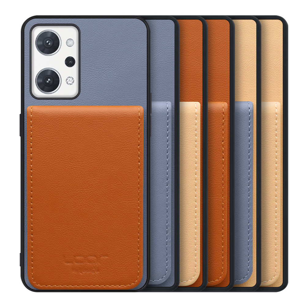 [ LOOF BASIC-SHELL SLIM CARD ] OPPO Reno7 A / Reno9 A OPG04 / CPH2523 reno7a reno 7a reno9a reno 9a ケース 背面 カード収納 カード入れ カードポケット カバー スマホケース 薄型 大容量 本革 [ OPPO Reno7 A / Reno9 A ]