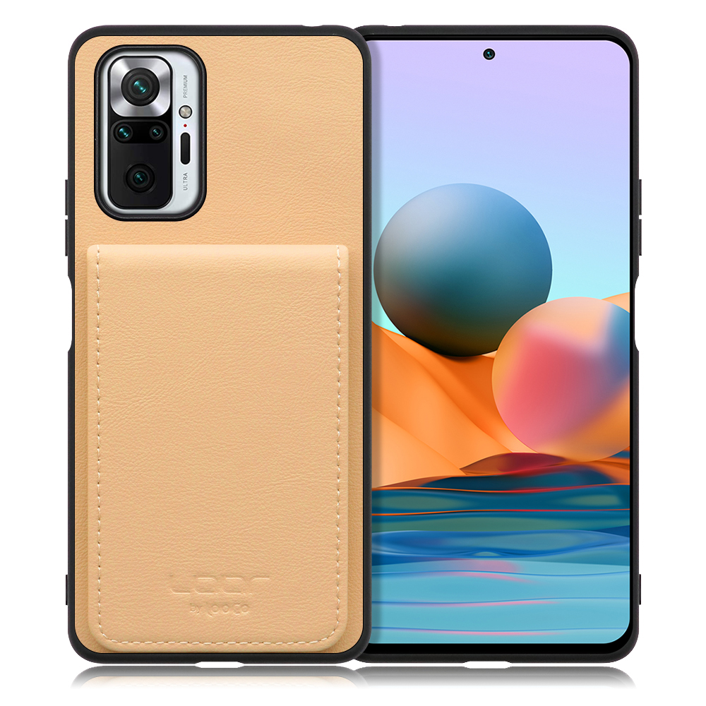 [ LOOF BASIC-SHELL SLIM CARD ] Xiaomi Redmi Note 10 Pro redminote10pro note10pro redminote 10pro ケース 背面 カード収納 カード入れ カードポケット カバー スマホケース 薄型 大容量 本革 [ Redmi Note 10 Pro ]