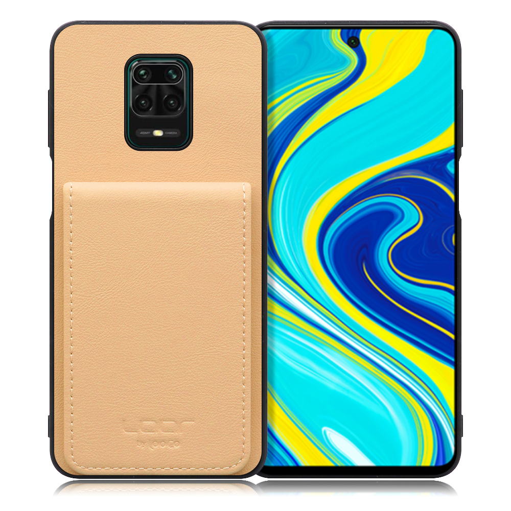 [ LOOF BASIC-SHELL SLIM CARD ] Xiaomi Redmi Note 9S redminote9s note9S redminote ケース 背面 カード収納 カード入れ カードポケット カバー スマホケース 薄型 大容量 本革 [ Redmi Note 9S ]