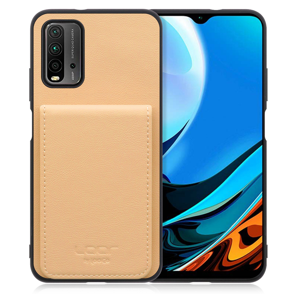 [ LOOF BASIC-SHELL SLIM CARD ] Xiaomi Redmi 9T redmi9t ケース 背面 カード収納 カード入れ カードポケット カバー スマホケース 薄型 大容量 本革 [ Redmi 9T ]