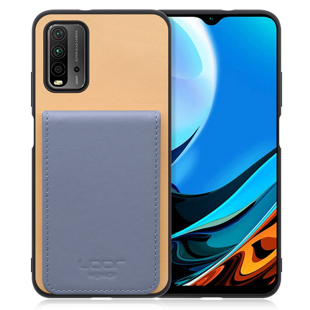 [ LOOF BASIC-SHELL SLIM CARD ] Xiaomi Redmi 9T redmi9t ケース 背面 カード収納 カード入れ カードポケット カバー スマホケース 薄型 大容量 本革 [ Redmi 9T ]