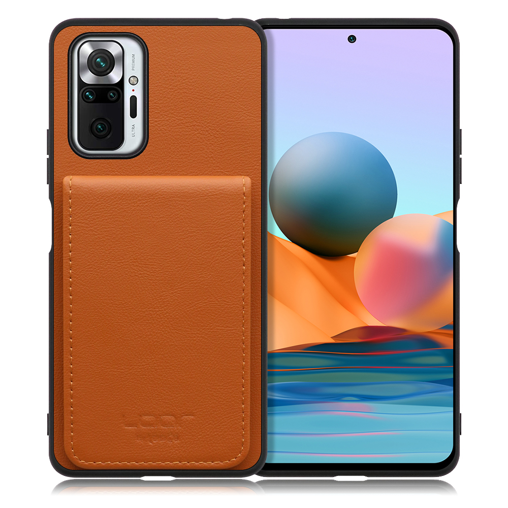 [ LOOF BASIC-SHELL SLIM CARD ] Xiaomi Redmi Note 10 Pro redminote10pro note10pro redminote 10pro ケース 背面 カード収納 カード入れ カードポケット カバー スマホケース 薄型 大容量 本革 [ Redmi Note 10 Pro ]