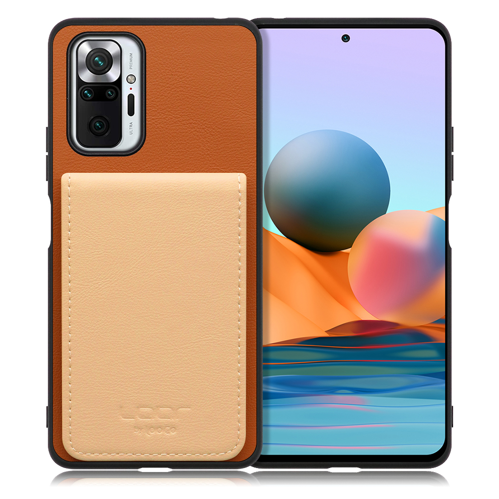 [ LOOF BASIC-SHELL SLIM CARD ] Xiaomi Redmi Note 10 Pro redminote10pro note10pro redminote 10pro ケース 背面 カード収納 カード入れ カードポケット カバー スマホケース 薄型 大容量 本革 [ Redmi Note 10 Pro ]