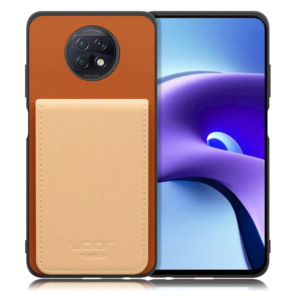 [ LOOF BASIC-SHELL SLIM CARD ] Xiaomi Redmi Note 9T redminote9t redminote note9t ケース 背面 カード収納 カード入れ カードポケット カバー スマホケース 薄型 大容量 本革 [ Redmi Note 9T ]