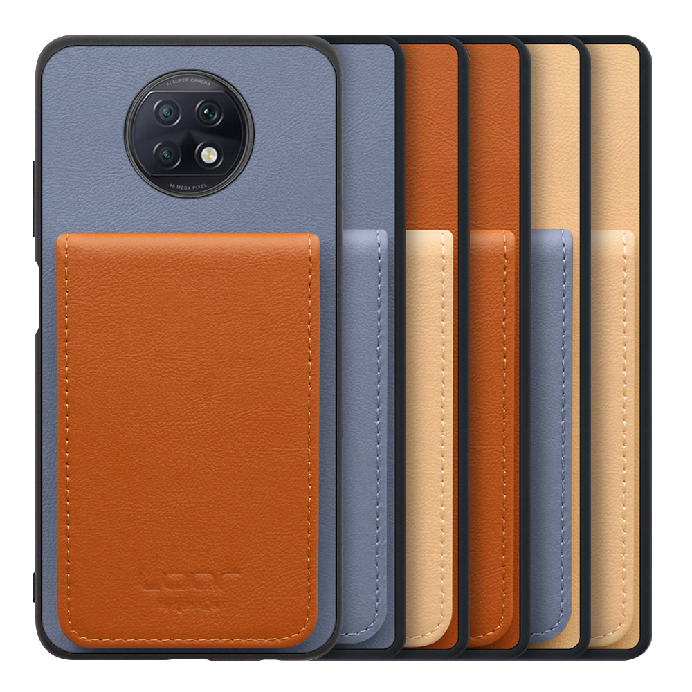 [ LOOF BASIC-SHELL SLIM CARD ] Xiaomi Redmi Note 9T redminote9t redminote note9t ケース 背面 カード収納 カード入れ カードポケット カバー スマホケース 薄型 大容量 本革 [ Redmi Note 9T ]