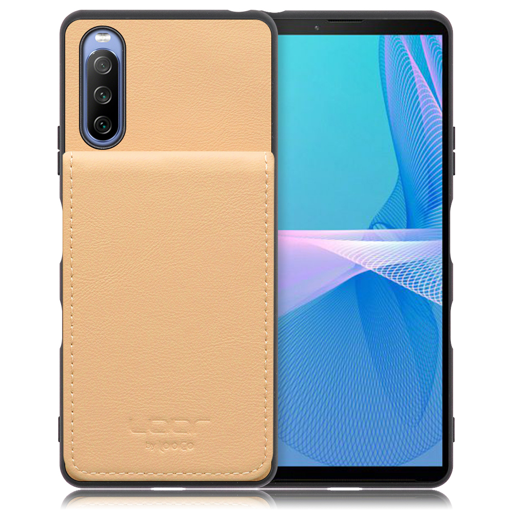 [ LOOF BASIC-SHELL SLIM CARD ] Xperia 10 III / Xperia 10 III Lite Xperia10III 10III xperia10 ケース 背面 カード収納 カード入れ カードポケット カバー スマホケース 薄型 大容量 本革 [ Xperia 10 III / Lite ]