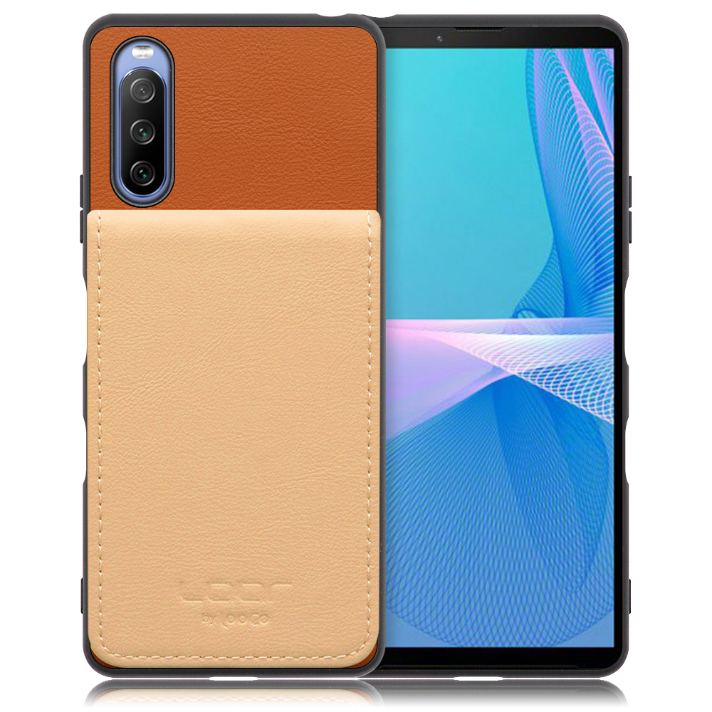 [ LOOF BASIC-SHELL SLIM CARD ] Xperia 10 III / Xperia 10 III Lite Xperia10III 10III xperia10 ケース 背面 カード収納 カード入れ カードポケット カバー スマホケース 薄型 大容量 本革 [ Xperia 10 III / Lite ]