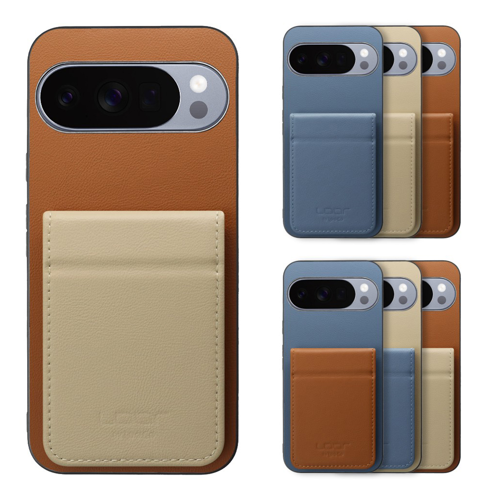 [ LOOF BASIC-SHELL SLIM CARD 2カード ] Google Pixel 10 Pro XL Google Pixel10proxl ピクセル10プロXL ケース 背面 カード収納 カード入れ カードポケット カバー スマホケース 薄型 大容量 本革 [ Google Pixel 10 Pro XL ]