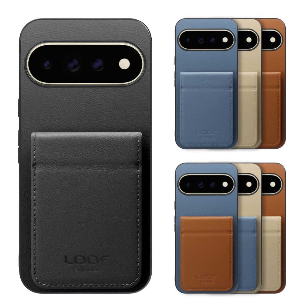 [ LOOF BASIC-SHELL SLIM CARD 2カード ] Google Pixel 11 Pro XL  ケース 背面 カード収納 カード入れ カードポケット カバー スマホケース 薄型 大容量 本革 [ Google Pixel 11 Pro XL ]