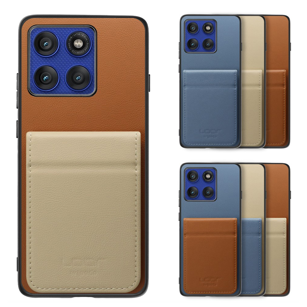 [ LOOF BASIC-SHELL SLIM CARD 2カード ] motorola edge 60 pro / 60s pro  ケース 背面 カード収納 カード入れ カードポケット カバー スマホケース 薄型 大容量 本革 [ motorola edge 60 pro / 60s pro ]