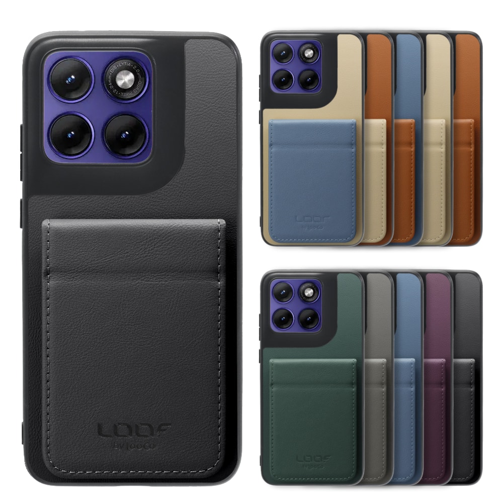 [ LOOF FOLD ] motorola edge 70 fusion  ケース 背面 カード収納 カード入れ カードポケット カバー スマホケース 薄型 大容量 本革 [ motorola edge 70 fusion ]