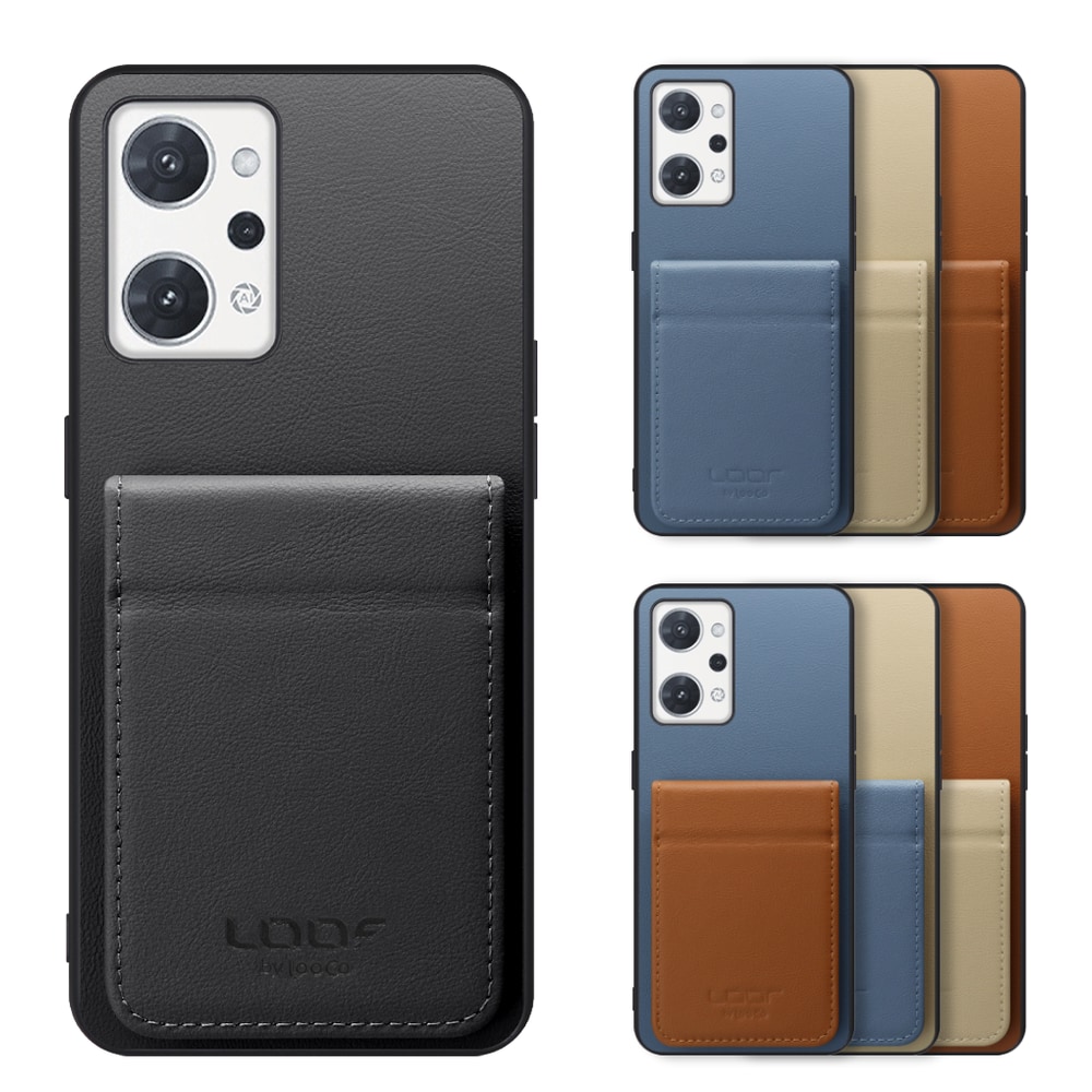 [ LOOF BASIC-SHELL SLIM CARD 2カード ] OPPO Reno7 A / Reno9 A OPG04 / CPH2523 reno7a reno 7a reno9a reno 9a ケース 背面 カード収納 カード入れ カードポケット カバー スマホケース 薄型 大容量 本革 [ OPPO Reno7 A / Reno9 A ]