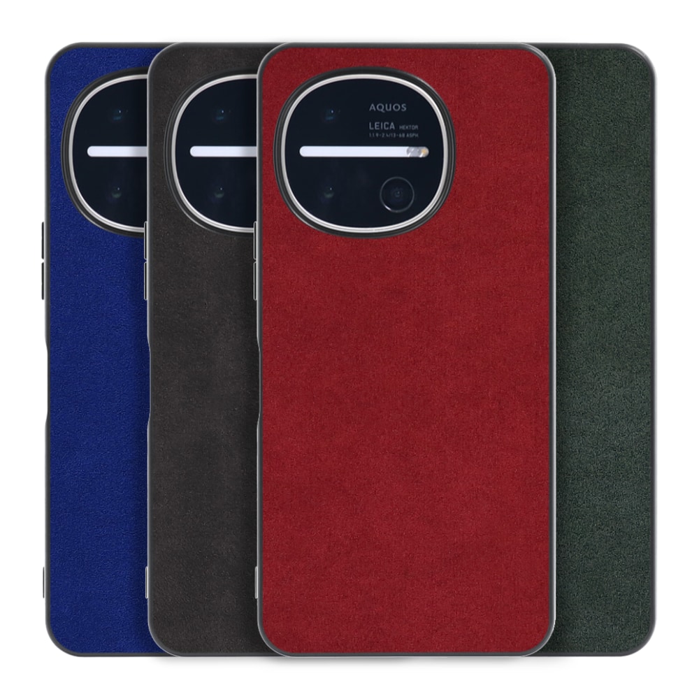 [ LOOF ALCANTARA-SHELL ] AQUOS R11 SH-51G SH-M35 ケース カバー スマホケース アルカンターラ シンプル ストラップホール [ AQUOS R11 ]