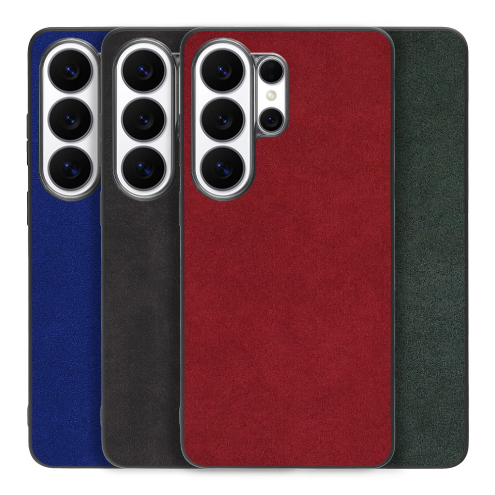 [ LOOF ALCANTARA-SHELL ] Galaxy S26 Ultra Samsung SC-53G ケース カバー スマホケース アルカンターラ シンプル ストラップホール [ Galaxy S26 Ultra ]