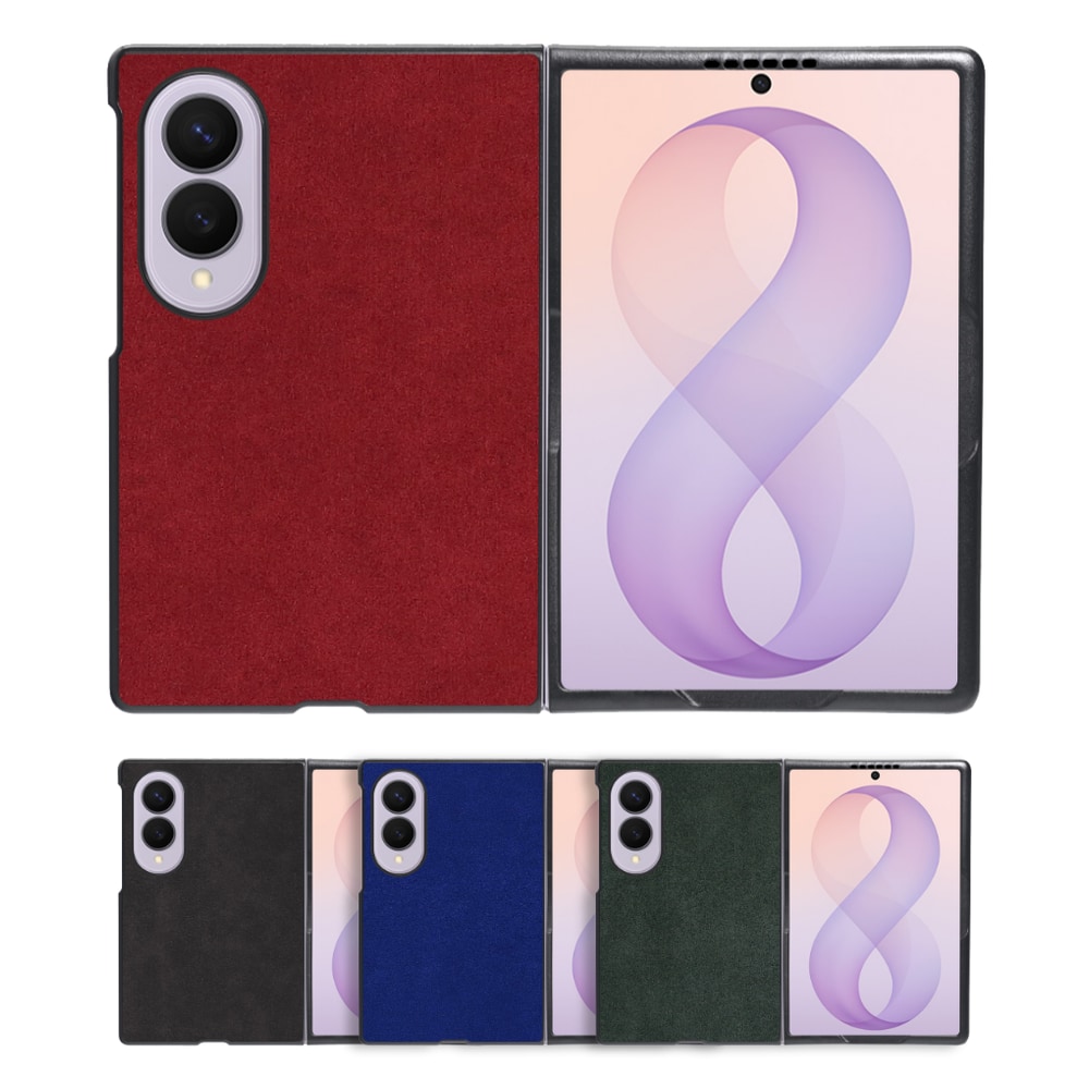 [ LOOF ALCANTARA-SHELL ] Galaxy Z Fold8　 SC-57G SCG41 SM-F971Q ケース カバー スマホケース アルカンターラ シンプル [ Galaxy Z Fold8　 ]