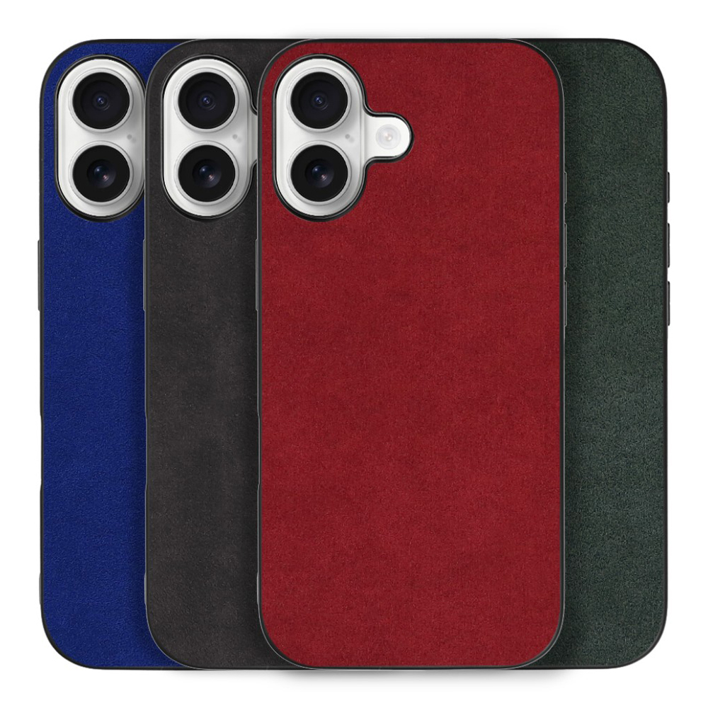 [ LOOF ALCANTARA-SHELL ] iPhone 17 iPhone17 アイフォン17 iPhone 17 アイフォン 17 ケース カバー スマホケース アルカンターラ シンプル ストラップホール [ iPhone 17 用 ]