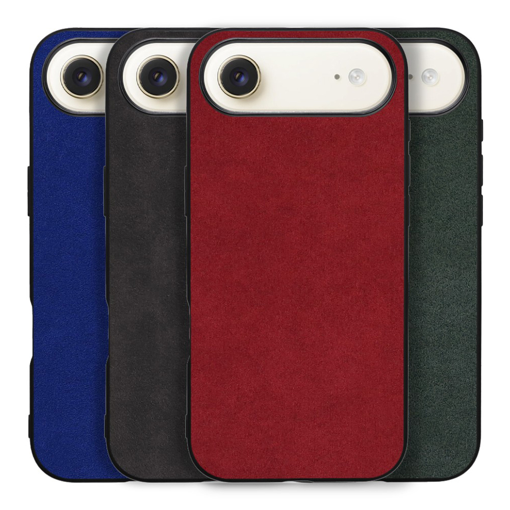 [ LOOF ALCANTARA-SHELL ] iPhone Air iPhone Air アイフォン エア iPhoneAir ケース カバー スマホケース アルカンターラ シンプル ストラップホール [ iPhone Air 用 ]