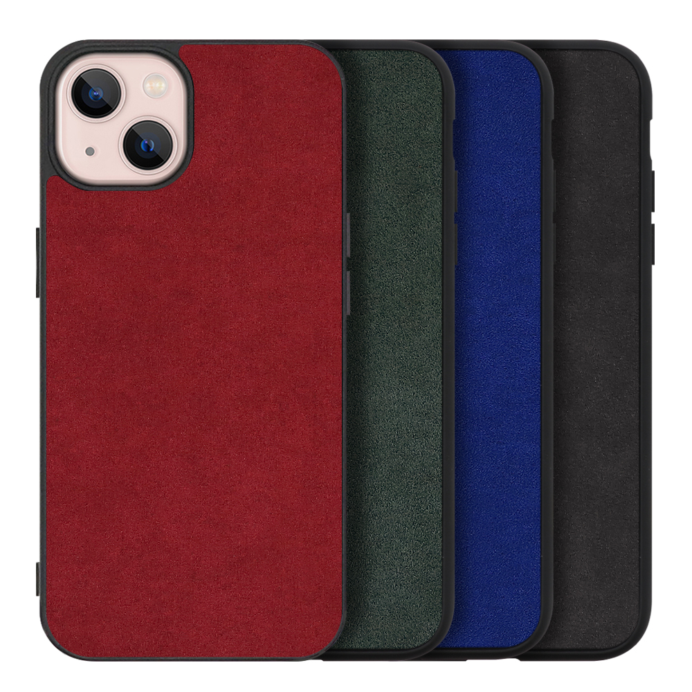 [ LOOF ALCANTARA-SHELL ] iPhone 13 iphone13 ケース カバー スマホケース アルカンターラ シンプル ストラップホール [ iPhone 13 ]