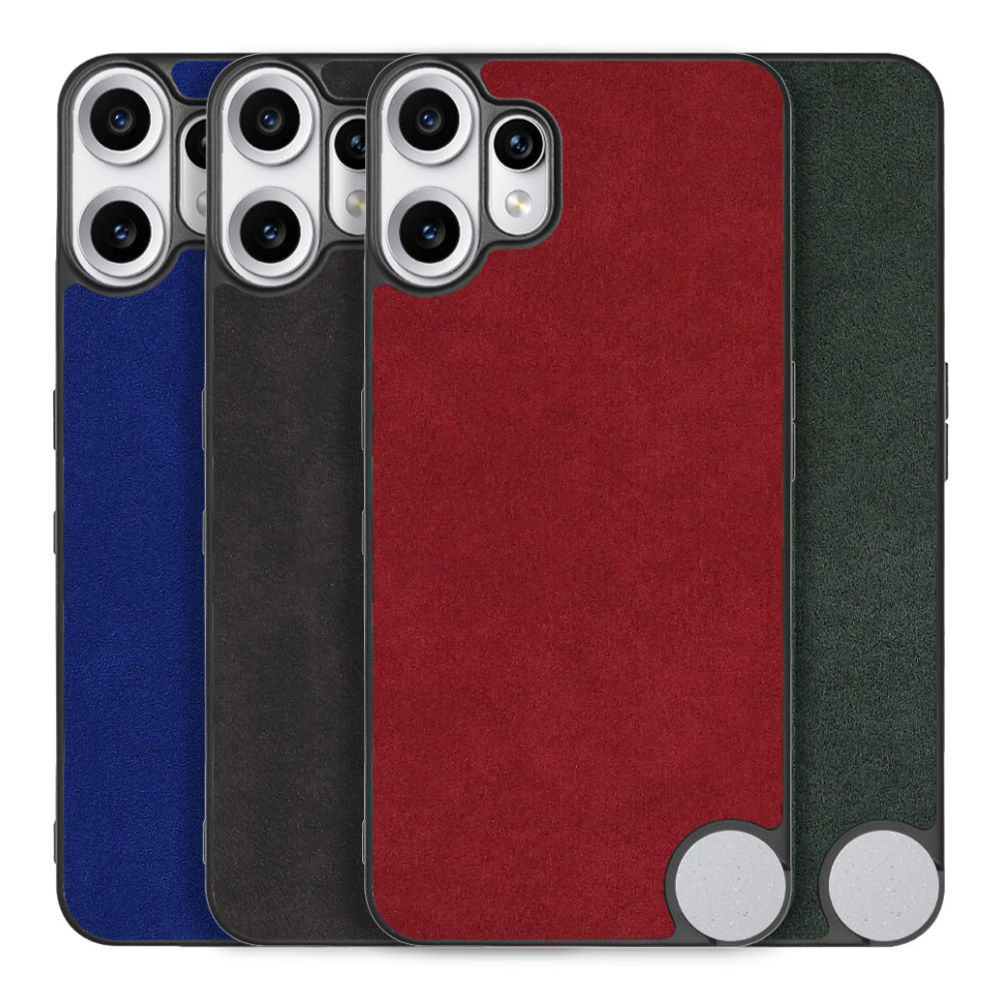 [ LOOF ALCANTARA-SHELL ] CMF Phone 2 Pro Nothing  ケース カバー スマホケース アルカンターラ シンプル ストラップホール [ CMF Phone 2 Pro ]