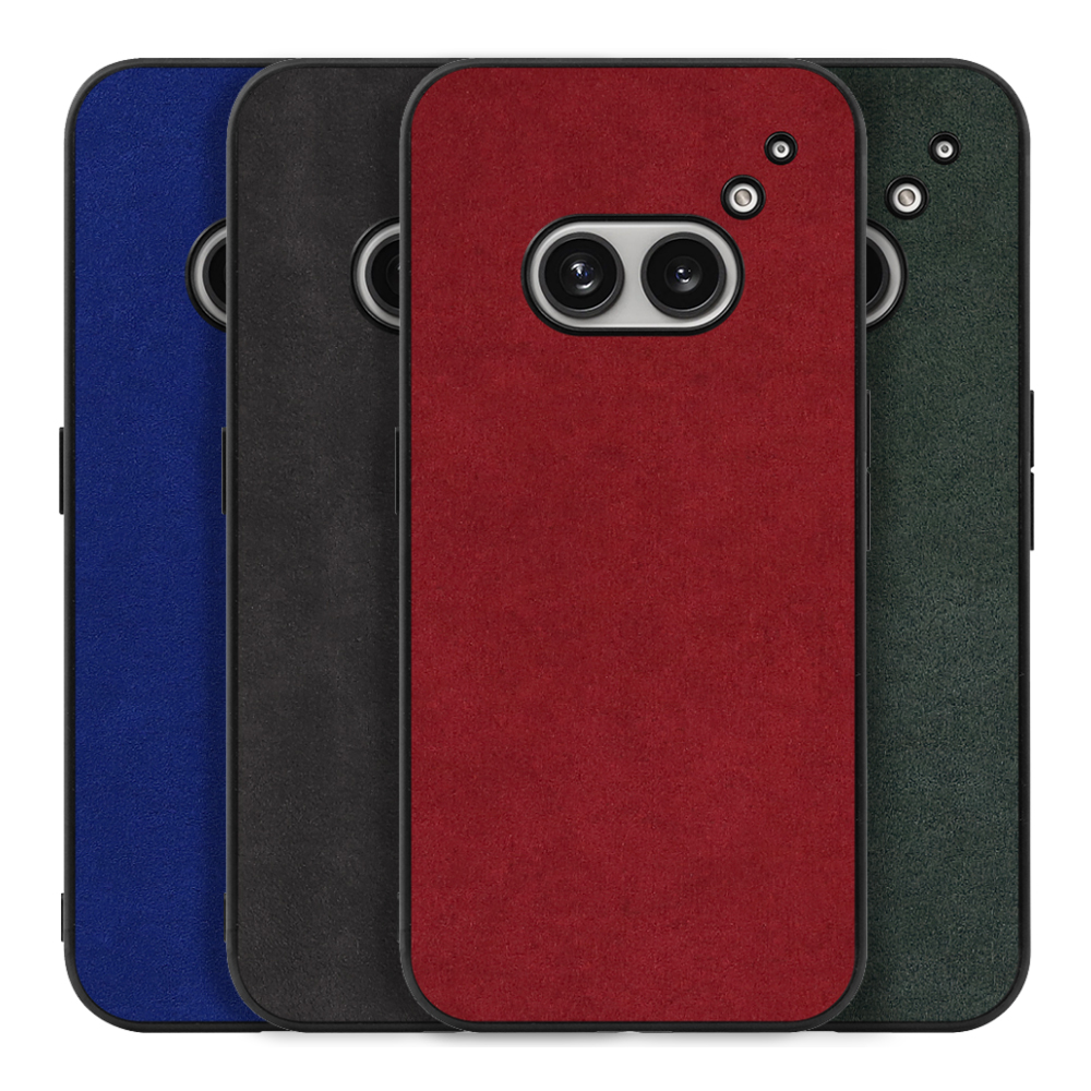 [ LOOF ALCANTARA-SHELL ] Nothing Phone (2a)  ケース カバー スマホケース アルカンターラ シンプル ストラップホール [ Nothing Phone (2a) ]