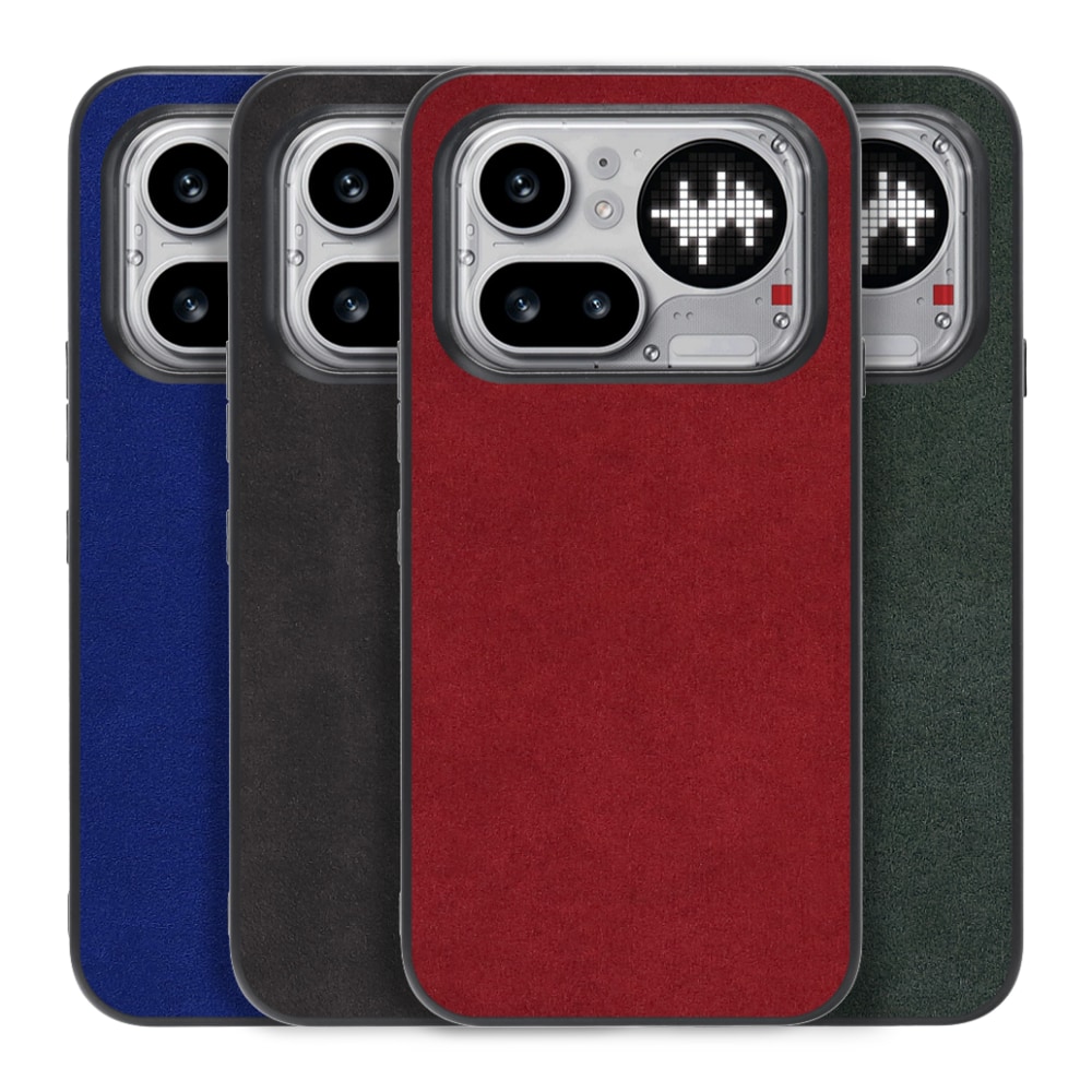 [ LOOF ALCANTARA-SHELL ] Nothing Phone (4a) Pro A069P ケース カバー スマホケース アルカンターラ シンプル ストラップホール [ Nothing Phone (4a) Pro ]