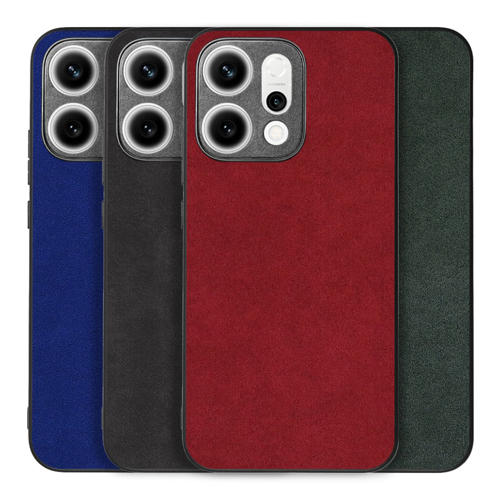 [ LOOF ALCANTARA-SHELL ] OPPO Reno14 5G  ケース カバー スマホケース アルカンターラ シンプル ストラップホール [ OPPO Reno14 5G ]