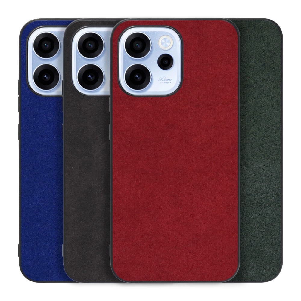 [ LOOF ALCANTARA-SHELL ] OPPO Reno15 A CPH2801 A601OP ケース カバー スマホケース アルカンターラ シンプル ストラップホール [ OPPO Reno15 A ]