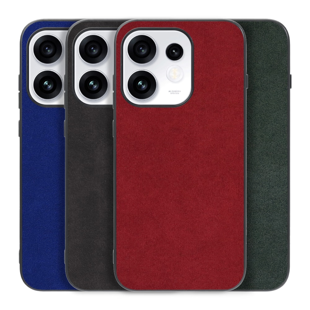 [ LOOF ALCANTARA-SHELL ] OPPO Reno16 5G CPH2865 ケース カバー スマホケース アルカンターラ シンプル ストラップホール [ OPPO Reno16 5G ]