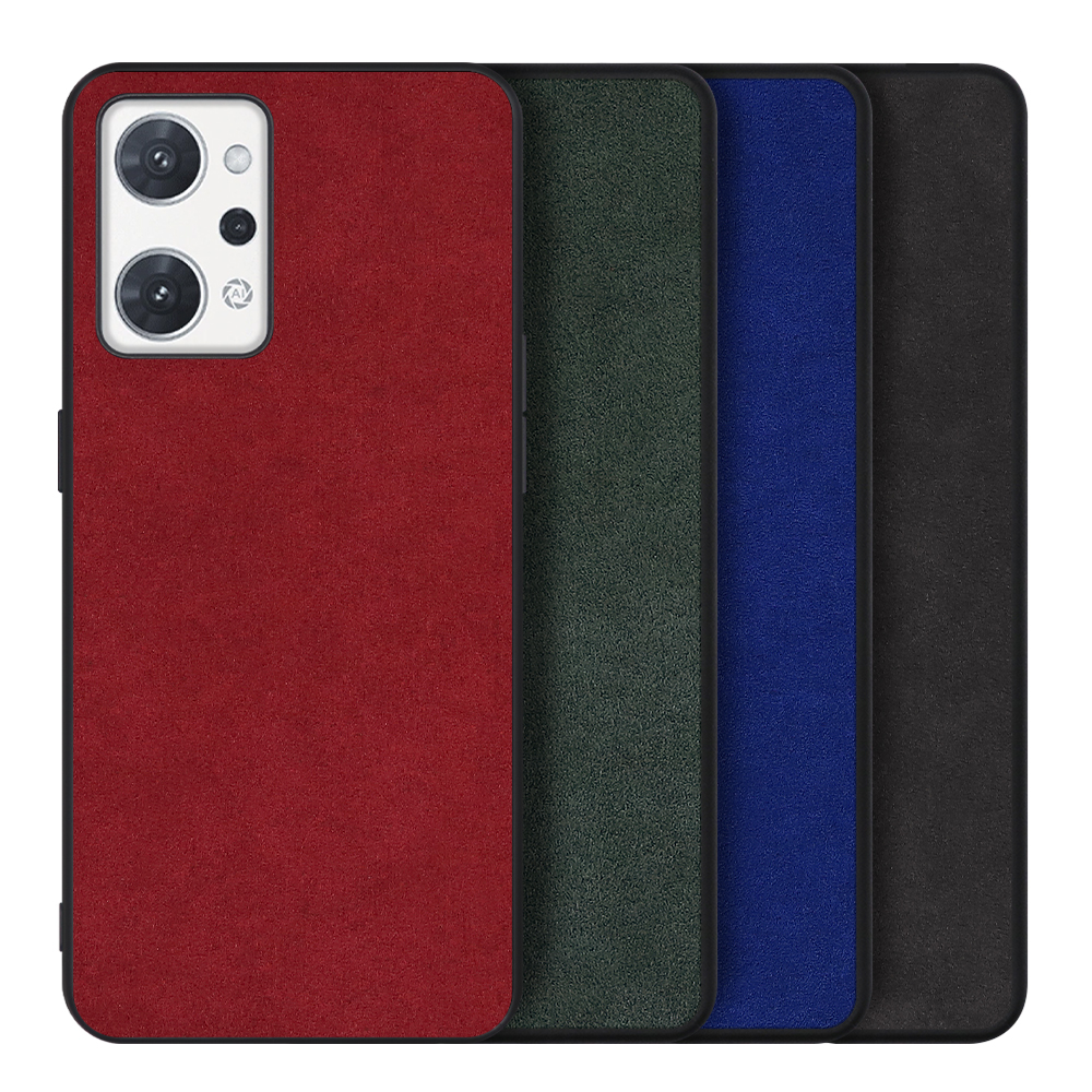 [ LOOF ALCANTARA-SHELL ] OPPO Reno7 A / Reno9 A OPG04 / CPH2523 reno7a reno 7a reno9a reno 9a ケース カバー スマホケース アルカンターラ シンプル ストラップホール [ OPPO Reno7 A / Reno9 A ]