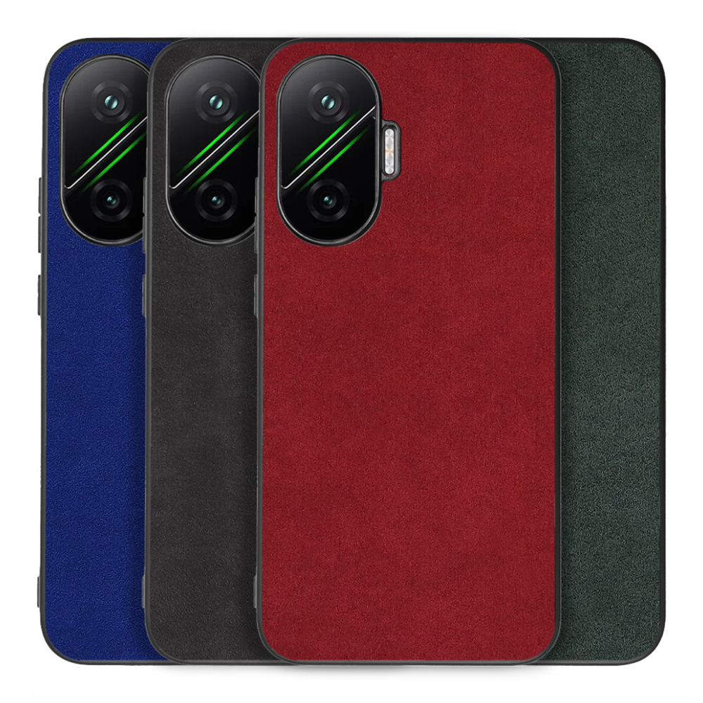 [ LOOF ALCANTARA-SHELL ] POCO F7 Xiaomi シャオミ ケース カバー スマホケース アルカンターラ シンプル ストラップホール [ POCO F7 ]
