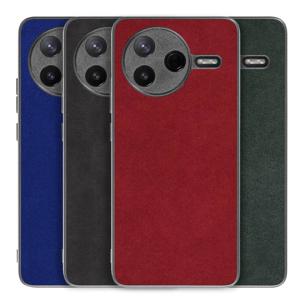 [ LOOF ALCANTARA-SHELL ] POCO F7 Pro Xiaomi シャオミ ケース カバー スマホケース アルカンターラ シンプル ストラップホール [ POCO F7 Pro ]