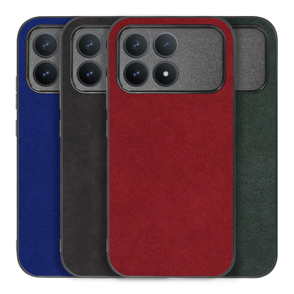 [ LOOF ALCANTARA-SHELL ] POCO F8 Pro Xiaomi ケース カバー スマホケース アルカンターラ シンプル ストラップホール [ POCO F8 Pro ]