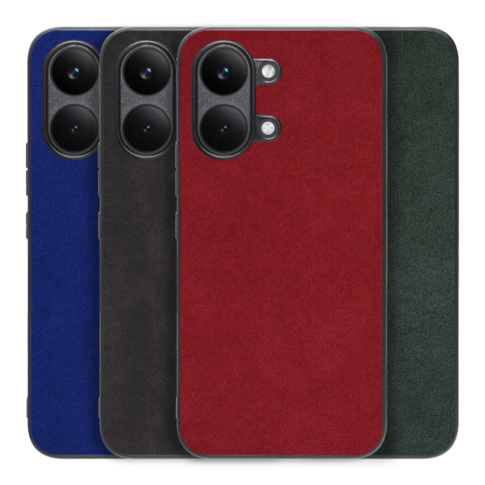 [ LOOF ALCANTARA-SHELL ] POCO X8 Pro Max Xiaomi シャオミ ケース カバー スマホケース アルカンターラ シンプル ストラップホール [ POCO X8 Pro Max ]