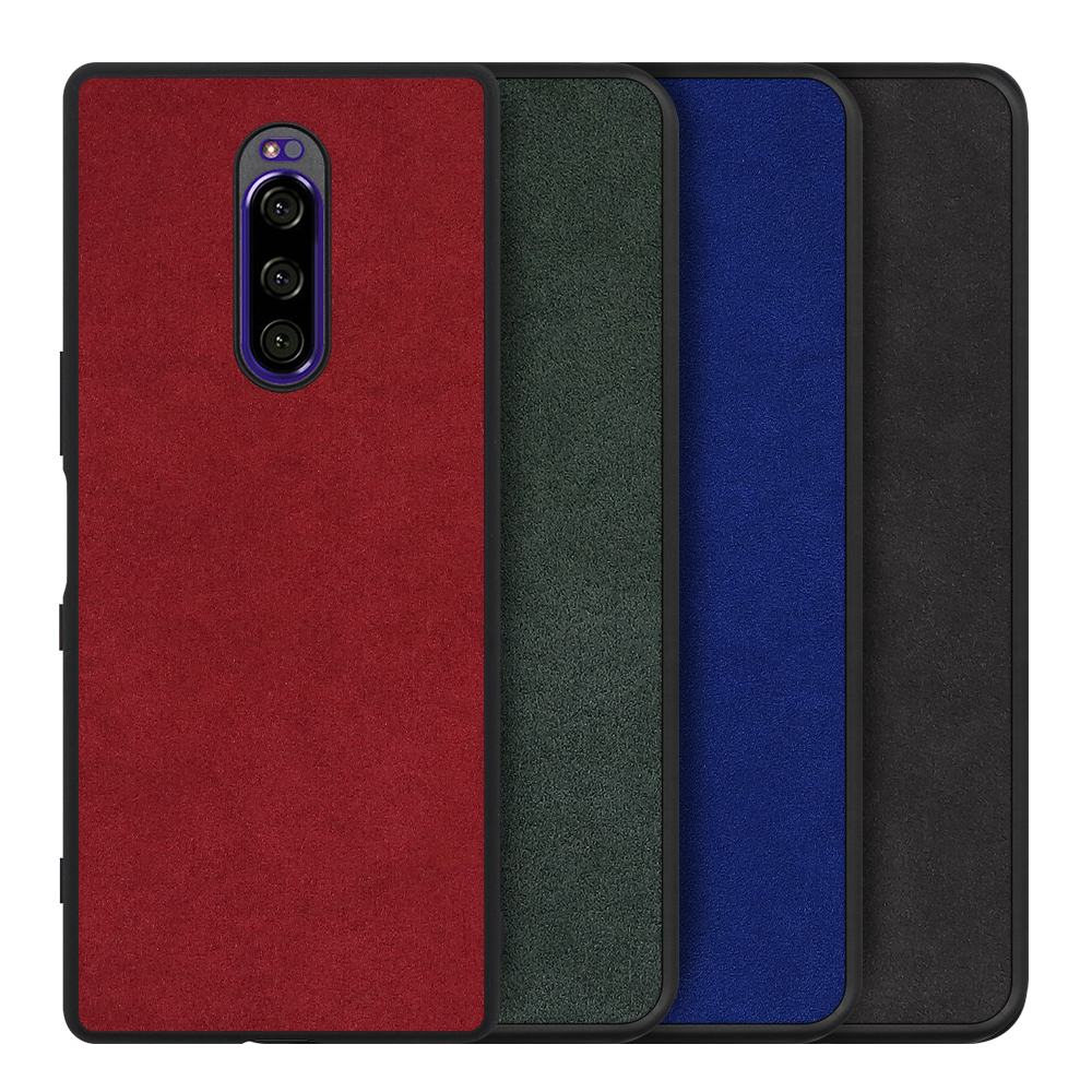 [ LOOF ALCANTARA-SHELL ] Xperia 1 / 1 Professional Edition xperia1 ケース カバー スマホケース アルカンターラ シンプル ストラップホール [ Xperia 1 / 1 Professional Edition ]