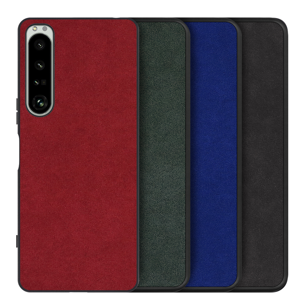 [ LOOF ALCANTARA-SHELL ] Xperia 1 IV SO-51C / SOG06 xperia1Ⅳ 1Ⅳ xperia1 ケース カバー スマホケース アルカンターラ シンプル ストラップホール [ Xperia 1 IV ]