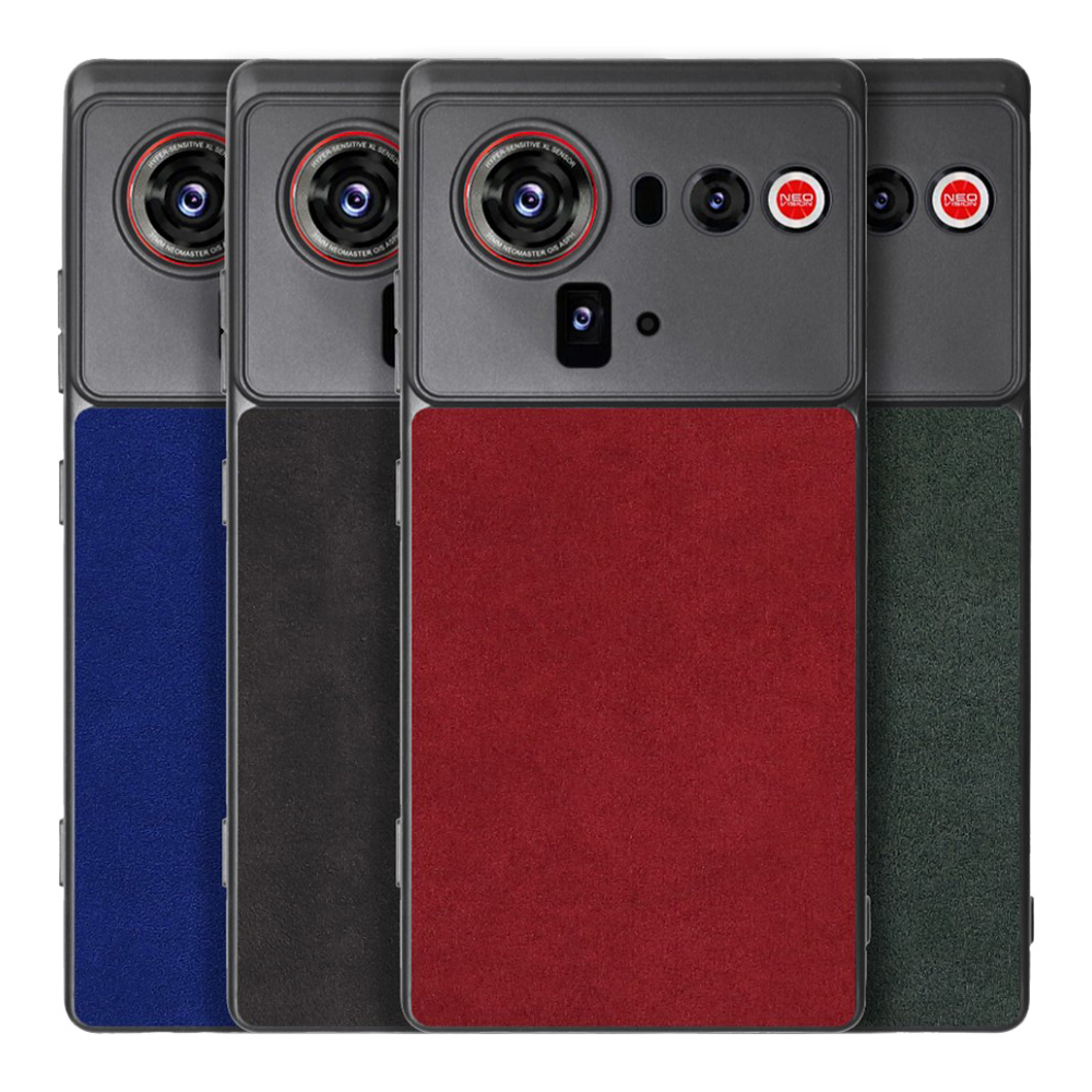 [ LOOF ALCANTARA-SHELL ] nubia Z80 Ultra NX741J ケース カバー スマホケース アルカンターラ シンプル ストラップホール [ nubia Z80 Ultra ]