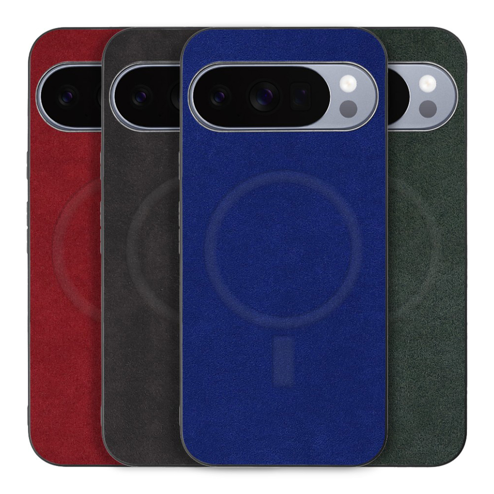 [ LOOF ALCANTARA-SHELL MagSafe対応 ] Google Pixel 10 Pro XL Google Pixel10proxl ピクセル10プロXL ケース カバー スマホケース アルカンターラ シンプル ストラップホール MagSafe対応 [ Google Pixel 10 Pro XL ]