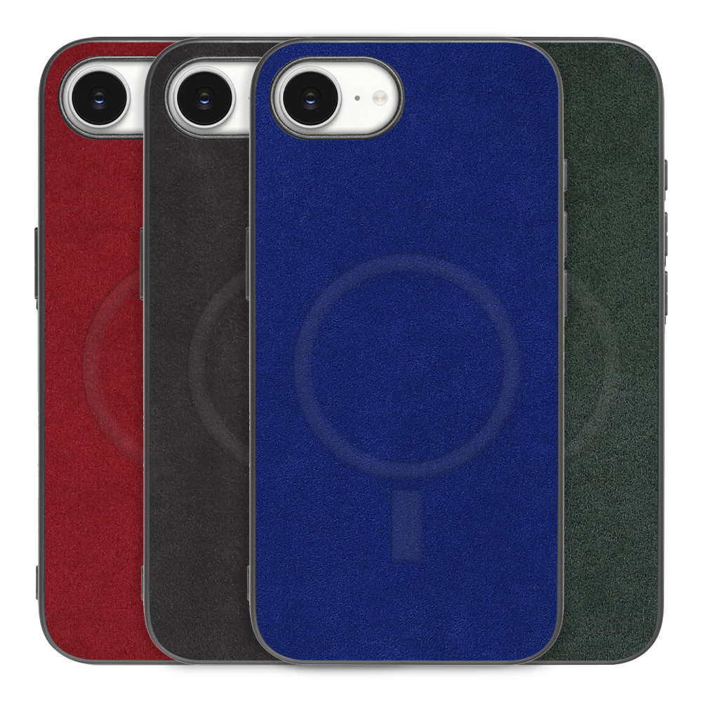 [ LOOF ALCANTARA-SHELL MagSafe対応 ] iPhone 16e iPhone16e アイフォン16e iPhone 16e アイフォン 16e ケース カバー スマホケース アルカンターラ シンプル ストラップホール MagSafe対応 [ iPhone 16e ]