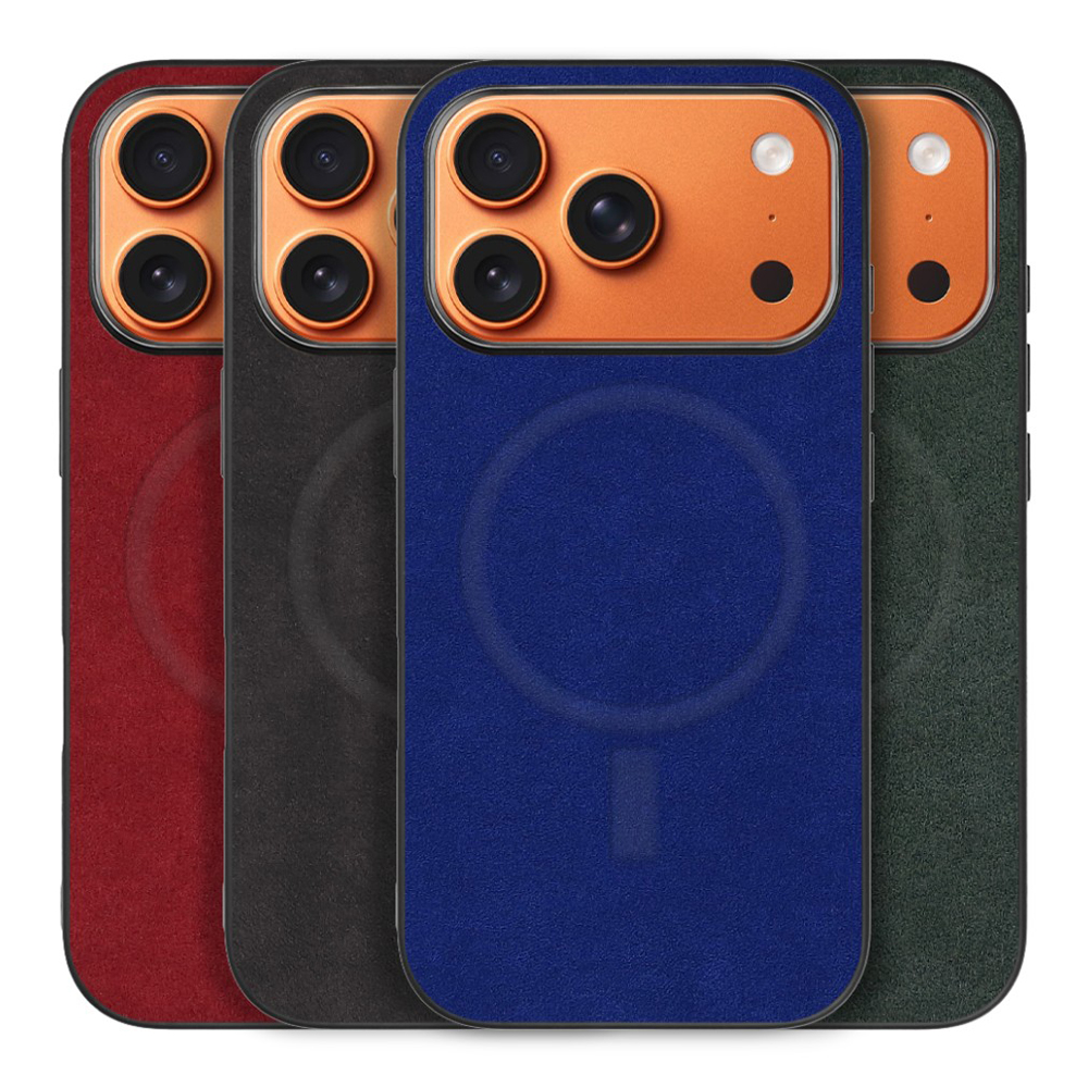 [ LOOF ALCANTARA-SHELL MagSafe対応 ] iPhone 17 Pro iPhone17 Pro アイフォン17 プロ ケース カバー スマホケース アルカンターラ シンプル ストラップホール MagSafe対応 [ iPhone 17 Pro 用 ]