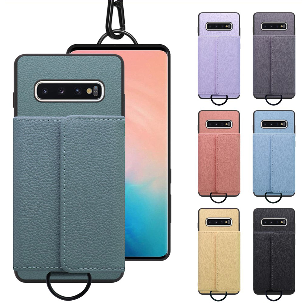 [ LOOF WALLET-SHELL ] Galaxy S10+ SC-04L / SCV42 s10plus s10 plus  ケース カバー スマホケース ショルダー スマホショルダー 本革 背面収納 財布 カード入れ [ Galaxy S10+ ]