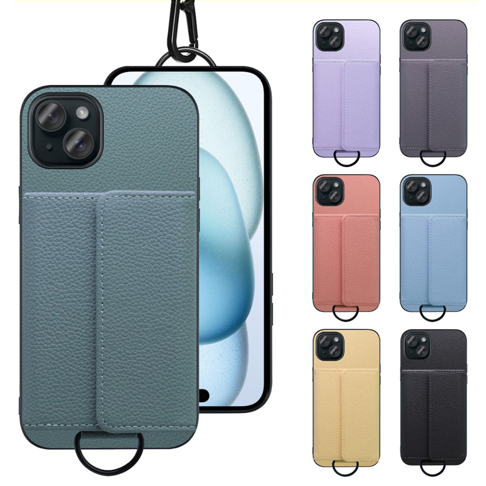 [ LOOF WALLET-SHELL ] iPhone 15 Plus iPhone15 Plus アイフォン15 プラス iPhone 15 Plus 15Plus アイフォン 15  ケース カバー スマホケース ショルダー スマホショルダー 本革 背面収納 財布 カード入れ [ iPhone 15 Plus ]