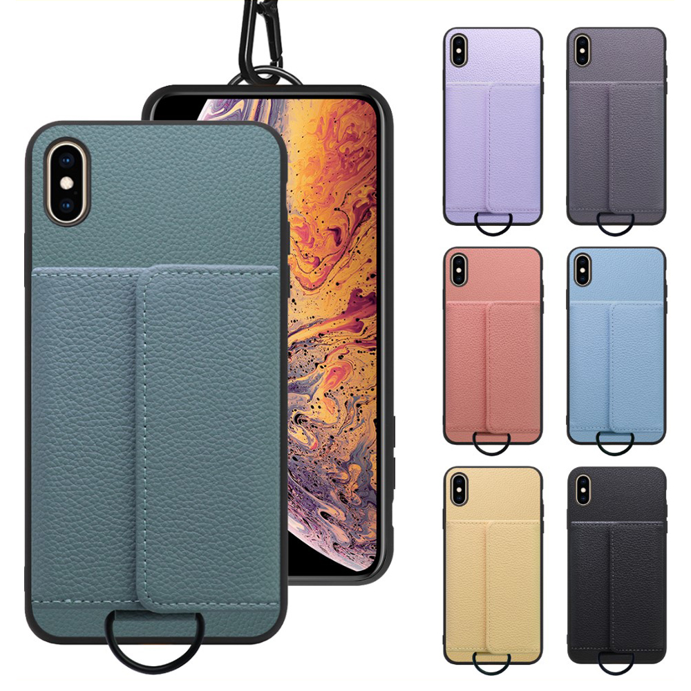 [ LOOF WALLET-SHELL ] iPhone XS Max iPhonexsmax xsmax  ケース カバー スマホケース ショルダー スマホショルダー 本革 背面収納 財布 カード入れ [ iPhone XS Max ]