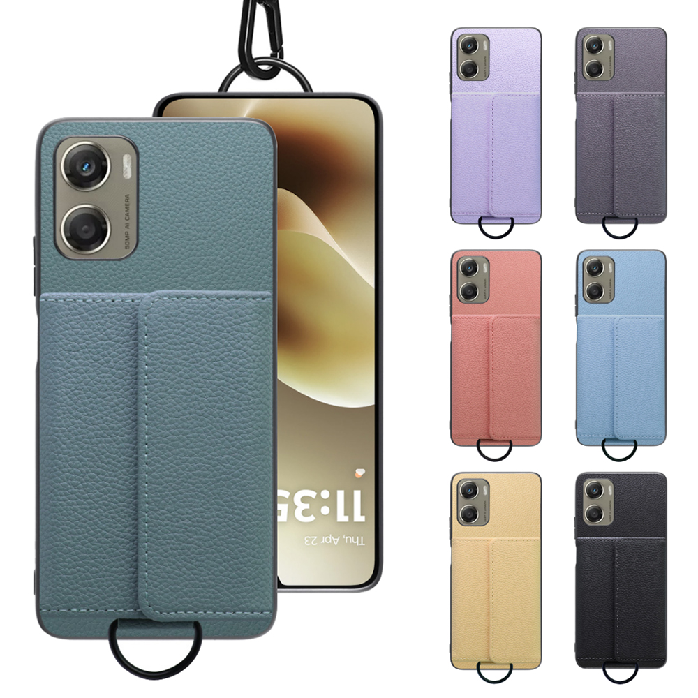 [ LOOF WALLET-SHELL ] moto g06 モトローラ XT2535-6  ケース カバー スマホケース ショルダー スマホショルダー 本革 背面収納 財布 カード入れ [ moto g06 ]