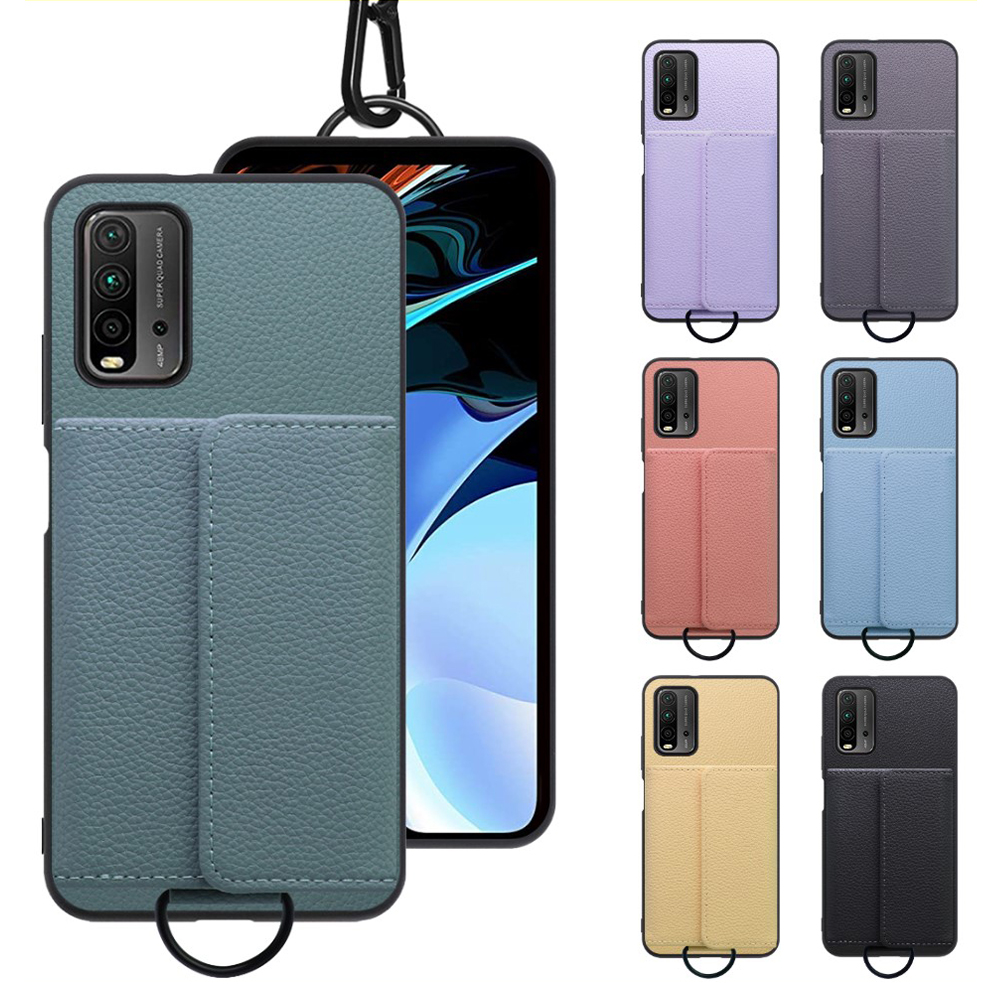 [ LOOF WALLET-SHELL ] Xiaomi Redmi 9T redmi9t  ケース カバー スマホケース ショルダー スマホショルダー 本革 背面収納 財布 カード入れ [ Redmi 9T ]